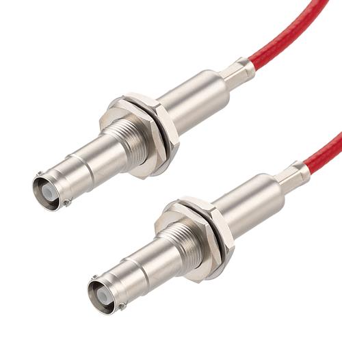 10KV Female Bulkhead to 10KV Female Bulkhead Cable RG303HV Coax