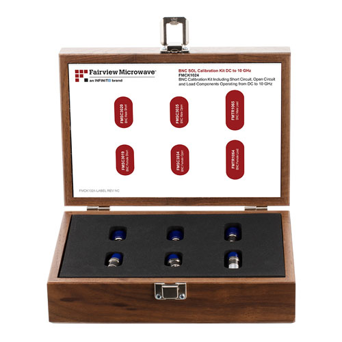 BNC SOL VNA Calibration Kit up to 10 GHz, Including Short Circuit, Open