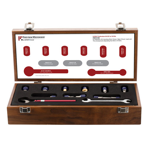 N Type SOLT VNA Calibration Kit up to 18 GHz, Including Short Circuit