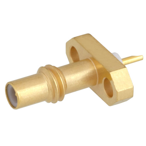 SSMC Jack (Female) Connector Solder Cup Terminal 2 Hole Flange (Panel