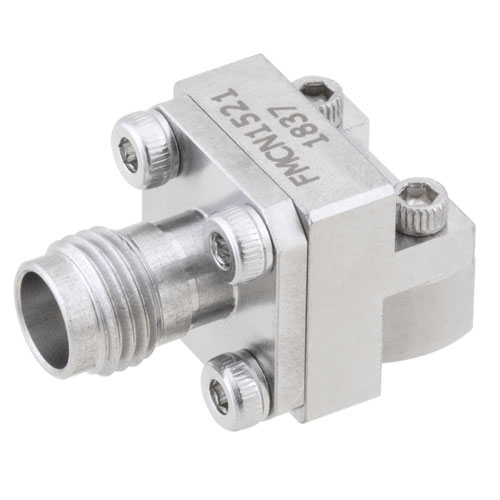 1.85mm Female (Jack) PCB Connector End Launch Removable End Launch, Clamp/Solder (Captive