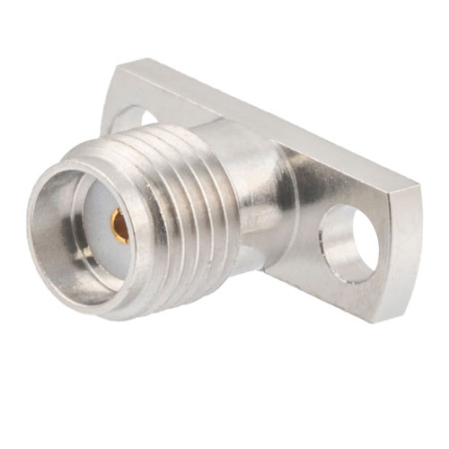 SMA Female (Jack) Connector Field Replaceable 2 Hole Flange (Panel