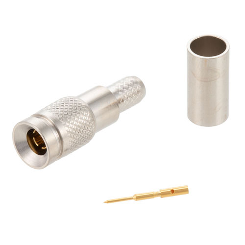 1.0/2.3 Plug Connector Crimp/Solder Attachment for RG58, RG303, RG141