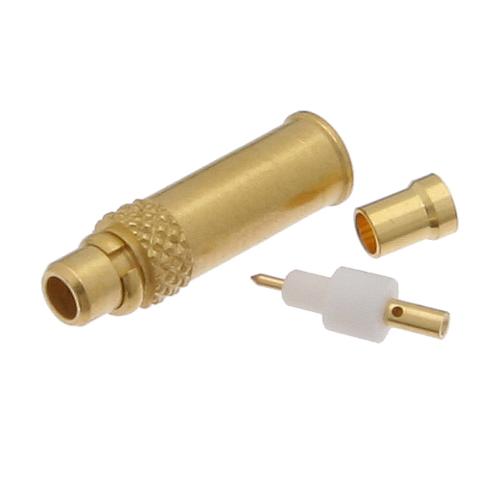 MMCX Plug Connector Crimp/Solder Attachment for RG178, RG196
