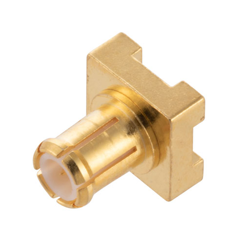 RF PCB Connector, MCX Plug Connector Solder Attachment Surface Mount PCB