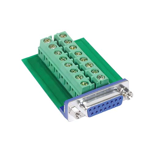 DB15 Female Connector for Field Termination