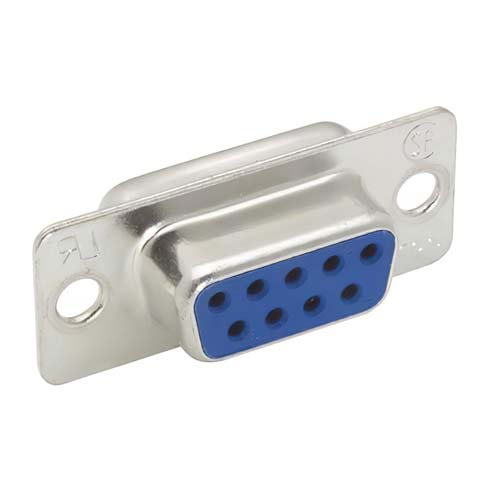 Solder Cup DSub Connector, DB9 Female