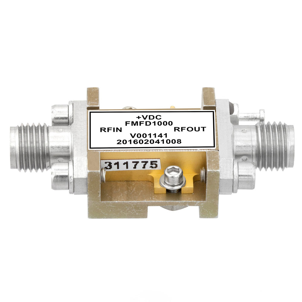 Field Replaceable SMA Frequency Divider Divide by 10 Prescaler Module Operating from 500 MHz to 18 GHz