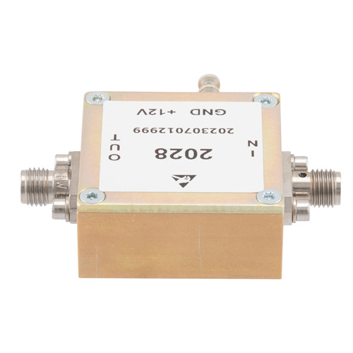 2x Active Frequency Multiplier, 23 to 33 GHz Output Frequency, 12 dB Conversion Gain, 50 Ohm