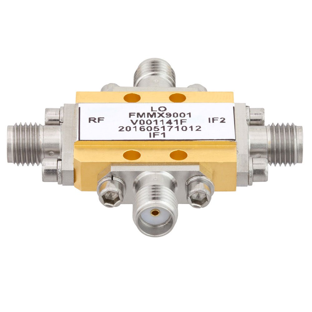Field Replaceable SMA IQ Mixer From 6 GHz to 10 GHz With an IF Range From DC to 3.5 GHz And LO Power of +19 dBm