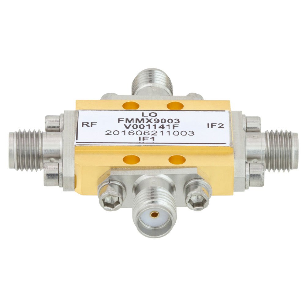 Field Replaceable SMA IQ Mixer From 11 GHz to 16 GHz With an IF Range From DC to 3.5 GHz And LO Power of +19 dBm