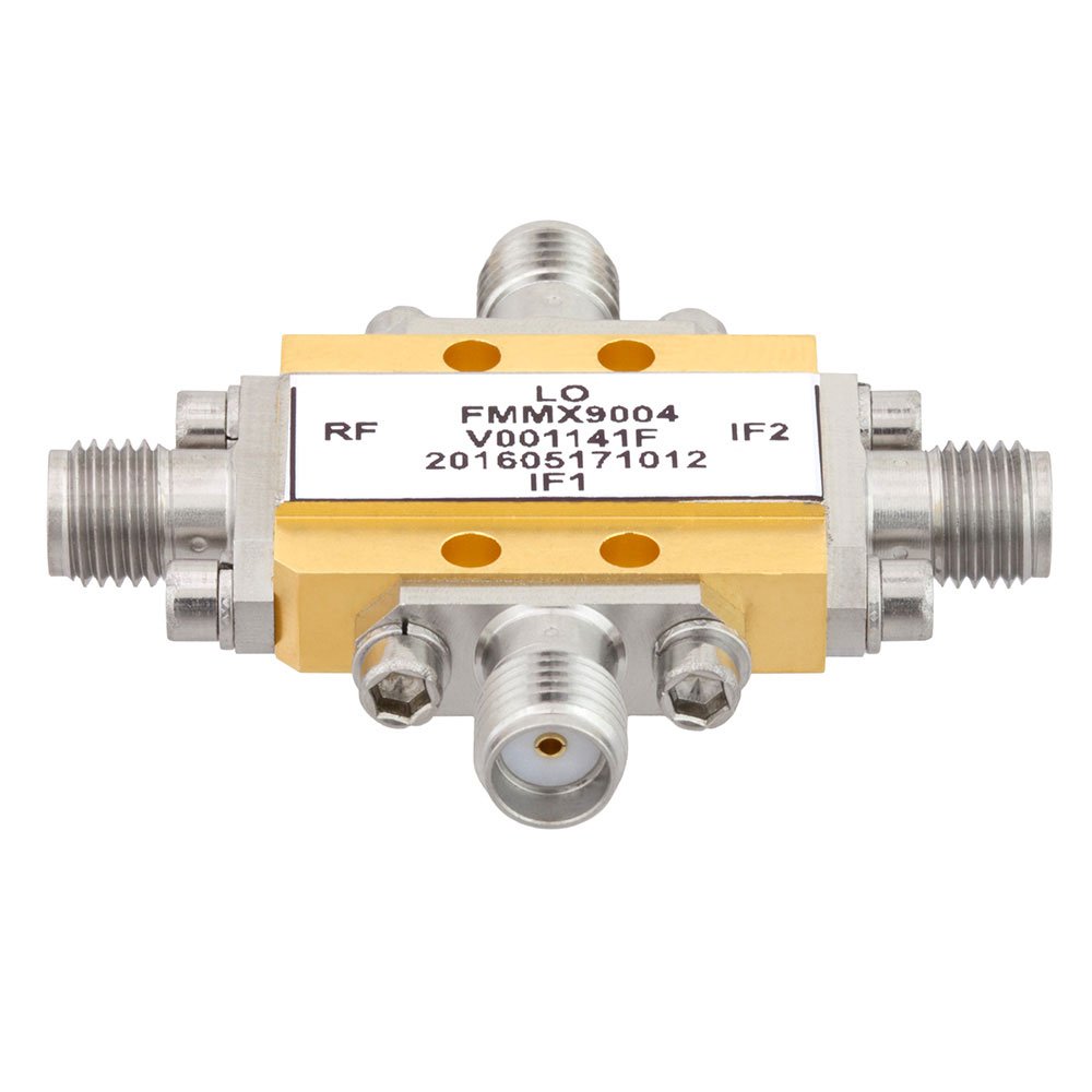 Field Replaceable SMA IQ Mixer From 15 GHz to 23 GHz With an IF Range From DC to 3.5 GHz And LO Power of +17 dBm