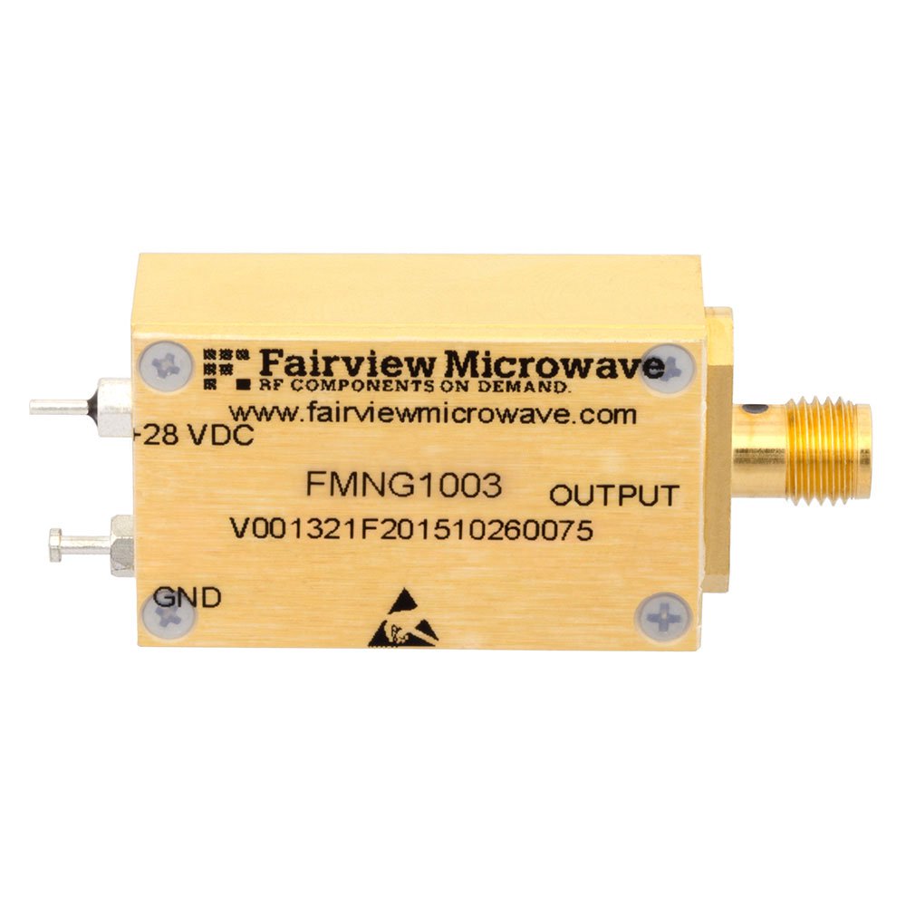 Calibrated Noise Source Module With a Noise Output ENR of 26 dB, and a Voltage of +28 VDC, Operating From 10 MHz to 6 GHz With SMA