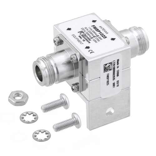 Type N F/F In/Out Coaxial RF Surge Protector, 1.5MHz 700MHz, DC Block