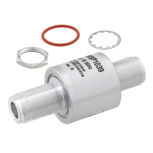 Type N F/F In/Out Bulkhead Coaxial RF Surge Protector, DC 3GHz, DC