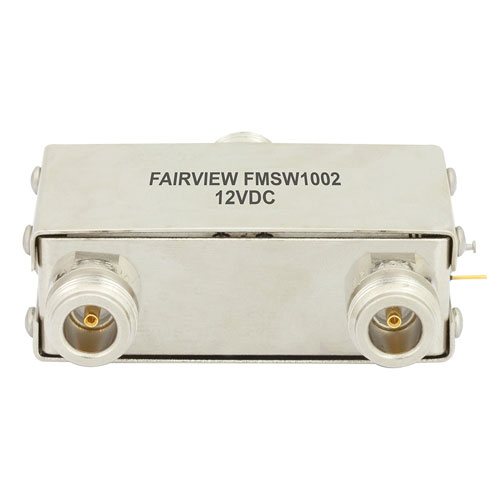 A/B Coaxial DC to 1,000 MHz ElectroMechanical Relay Switch, 5W, 12V, N