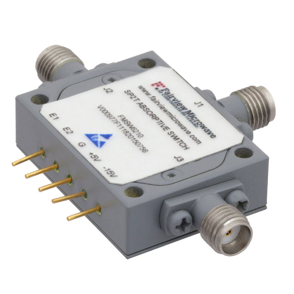 SMA PIN Diode Switch SPDT From 500 MHz to 18 GHz Rated at +20 dBm