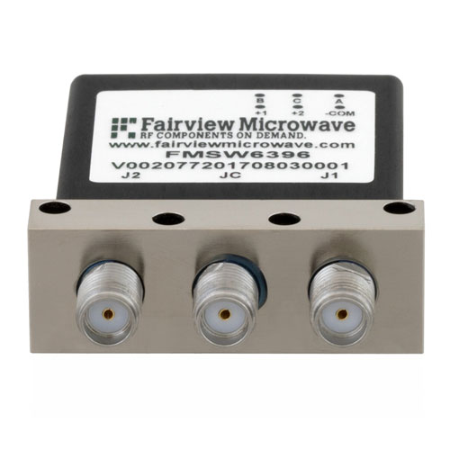 SPDT Latching DC to 18 GHz ElectroMechanical Relay Switch, Indicators