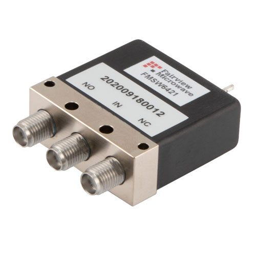 SPDT Failsafe ElectroMechanical Relay Switch DC to 26.5 GHz , Up To