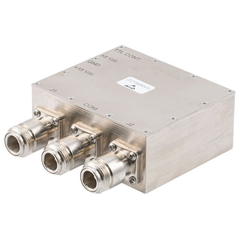 N SPDT High Power PIN Diode Switch From 960 MHz to 1300 MHz Rated at