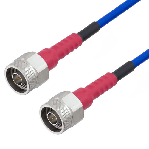 Precision N Male to N Male Phase Stable Cable .80 Coax in 24 Inch with