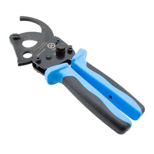 Ratchet Cable Cutter for Copper/Aluminum cable, 13/4 inch diameter max