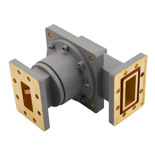 WR137 Waveguide Rotary Joint at 10 kW Peak Power and 5.85 GHz to 6.72