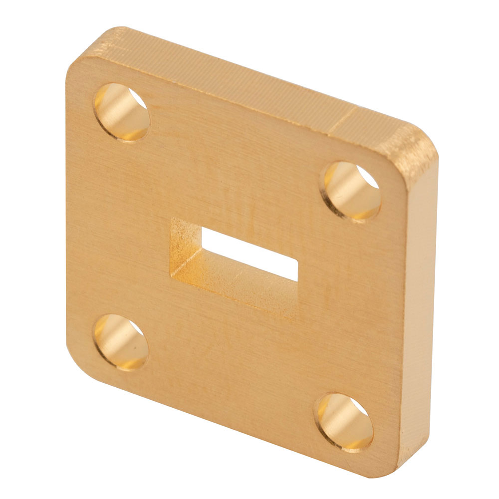 WR-28 Waveguide Shim with 3mm Copper UG-Cover Square Flange
