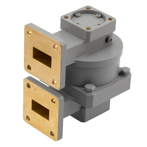 WR75 Waveguide Rotary Joint at 1 kW Peak Power and 13.75 GHz to 14.5
