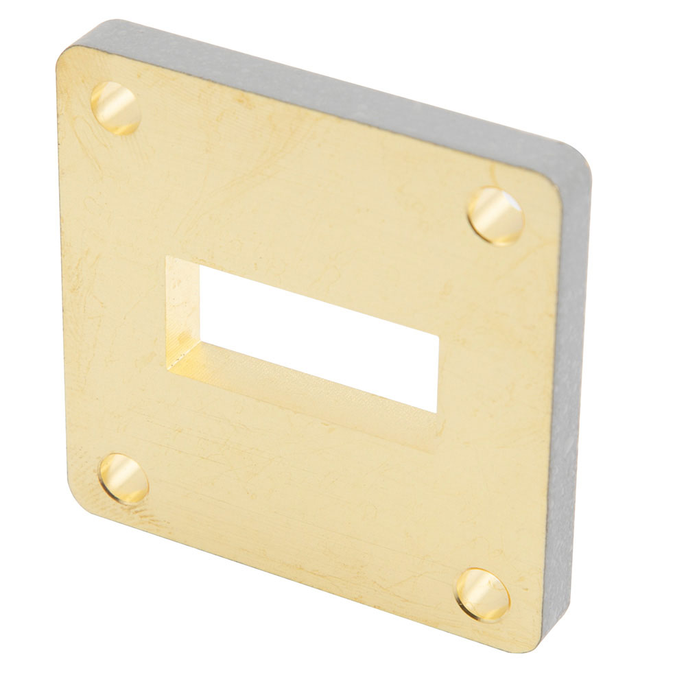WR-90 Waveguide Shim with 5mm Copper UG-Cover Square Flange