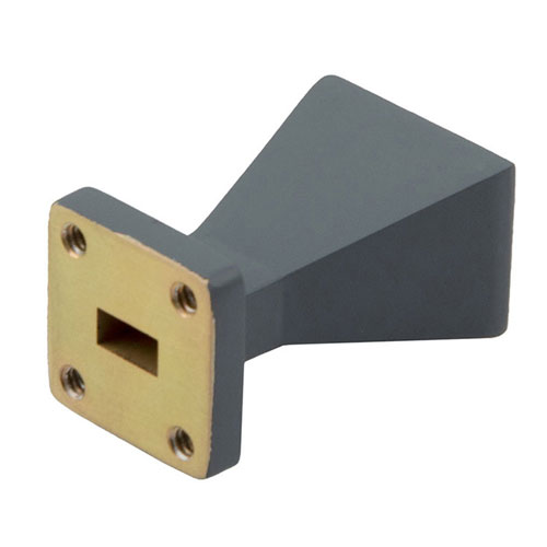 WR28 Waveguide Antenna With UG599/U Flange, 15 dBi Gain and 26.5 GHz