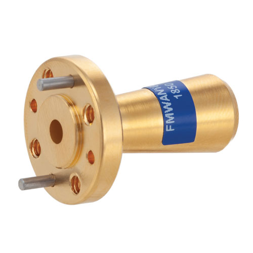 Conical Gain Horn Waveguide Antenna, WR12, 68 GHz to 77 GHz, UG387/U