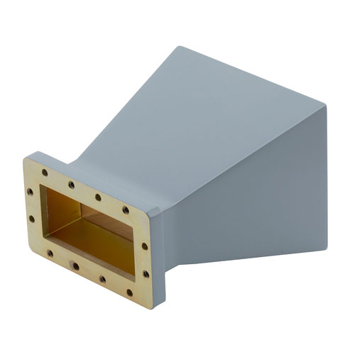 WR284 Waveguide Antenna With 10 dBi Gain and 2.6 GHz to 3.95 GHz