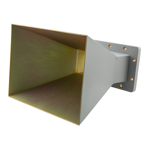 WR510 Waveguide Standard Gain Horn Antenna Operating From 1.45 GHz to