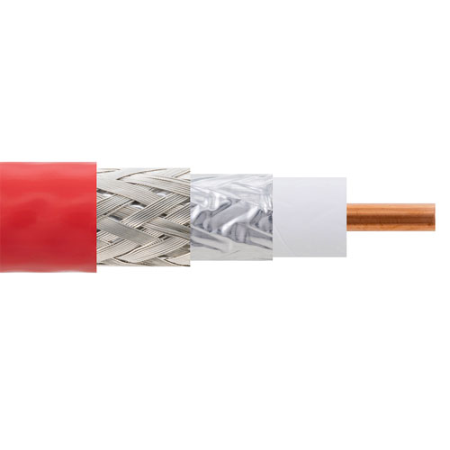 Low Loss Flexible LMR400LLPX Double Shielded Coax Cable Plenum Rated