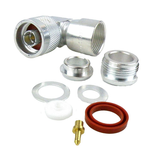 M39012/05-0101 RA N Male (Plug) Connector For RG214 Cable, Clamp