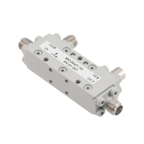 SMA Directional Coupler 10 dB Coupled Port From 2 GHz to 8 GHz Rated To