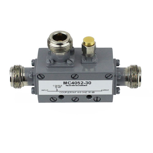 N Directional Coupler 30 dB 8 GHz Rated To 50 Watts