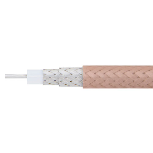 RG316DS Flexible Coax Cable Tan FEP Jacket