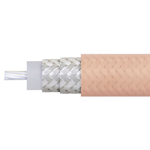 RG393 Flexible Coax Cable Tan FEP Jacket