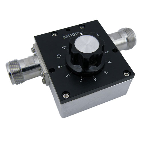 0 to 11 dB Step Attenuator With a 1 dB Step N Female Connectors Rated Up To 2.7 GHz and Up to 2