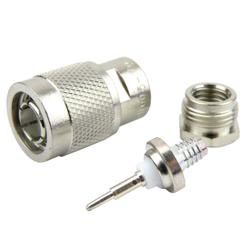 TNC Male (Plug) Connector For RG223 Cable, Clamp/Solder