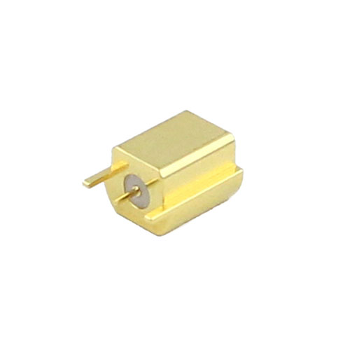 Mini SMP Male (Plug) Full Detent PCB Connector End Launch, Solder