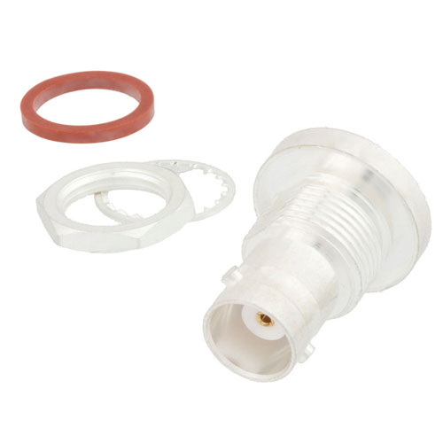 BNC Female (Jack) Bulkhead Hermetically Sealed Connector Eyelet