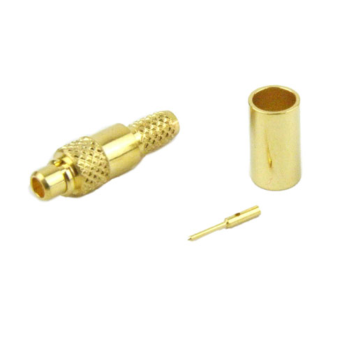 MMCX Plug (Male) Connector For RG316, RG174 Cable, Crimp/Solder