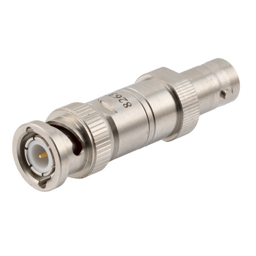 50 ohm BNC plug to BNC jack DC Block inner from 10MHz to 4GHz rated 200