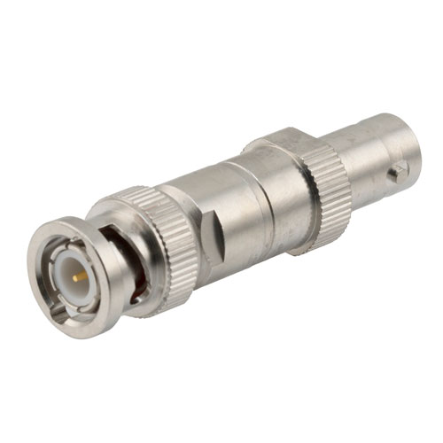 50ohm BNC plug to BNC jack DC Block inner from 30 MHz to 1000 MHz rated