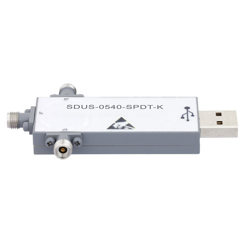 USB Controlled SPDT High Isolation PIN Diode Switch 500 MHz to 40 GHz