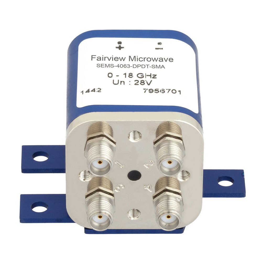 Transfer Failsafe Electro-Mechanical Relay Switch From DC to 18 GHz, 100 Watts, SMA