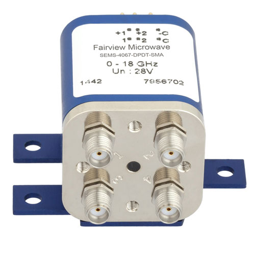 Transfer Latching DC to 18 GHz ElectroMechanical Relay Switch